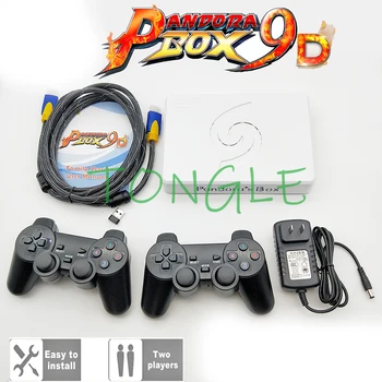  2 Плейъра Безжична версия на Pandora Box 9D 2500 в 1 дънна платка с HDMI/VGA изход + Комплект геймпадов USB свързване на джойстик 3D игри Tekken
