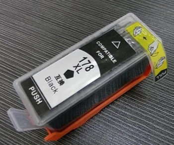  2 бр. Съвместим 178xl Черно 178 XL мастило касета е съвместима За Photosmart B109a B209a B210a Deskjet 3070A 3520 6515 6520