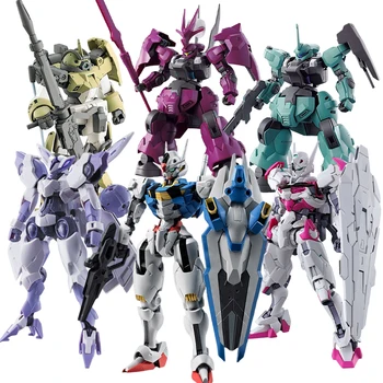  Bandai Оригинален HG 1/144 Вещица От серия Mercury Gundam Аниме Фигурка Събрана Комплект Модел Робот Играчка, Подарък за Деца