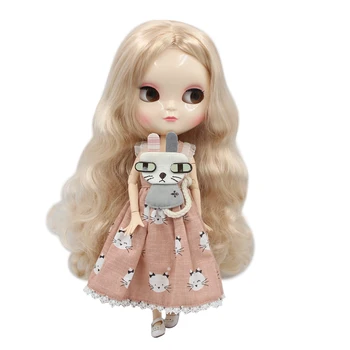  DBS ЛЕДЕНА кукла № BL3139 с дълга руса къдрава коса, бяла кожа и чашеобразным тялото си, е детска играчка, подарък за момичета