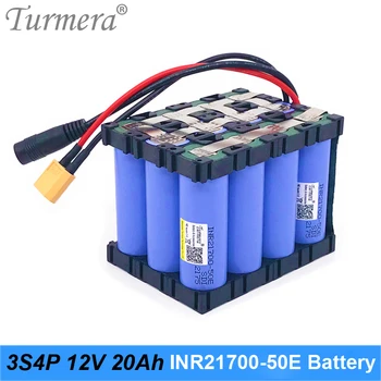  INR21700-50E 5000 ма 3,6 На 12-20Ah Литиева батерия 3S4P се Използва с 3 S 40A Баланс Дъска за Непрекъсваемо Захранване 12 В Turmera