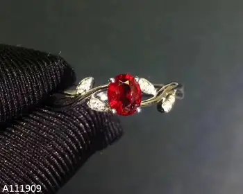  KJJEAXCMY бутик за бижута от сребро 925 проба инкрустированное Натурален рубин пръстен дамски подкрепа за откриване на глоба
