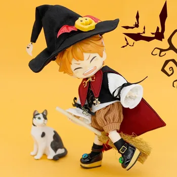  Ob11 облекло магическа ветровка пелерина, шапка, костюм за Хелоуин Obitsu11, Моли, GSC body, UFdoll, YMY 1/12bjd аксесоари за кукли играчка за подарък