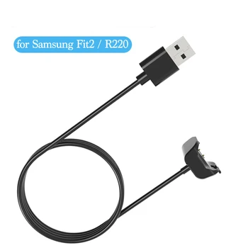  USB зарядно устройство ще захранване на Док Станция за Преносим захранващ Адаптер Сигурно Бързо Зарядно Устройство Кабел За Samsung Galaxy Fit 2 Fit2 SM R220 Аксесоари За Умен Часа
