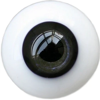  [wamami] 24 мм, Черни Стъклени Очи Очната Ябълка BJD Кукла Dollfie Reborn Производство на Diy