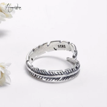  Аутентичное пръстен от перо от Крило на Ангел от 100% сребро, Оригинални, Съвместими с Бижута Thomas за Жени TS 226