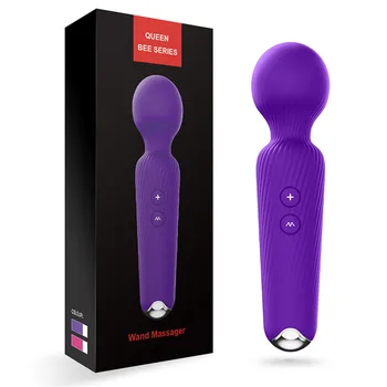  Безжична Магическа Пръчка Вибратор за Жени G Точката е Стимулатор на Клитора USB Стик за Зареждане на Вибратори Масажор Еротични Секс Играчки за Възрастни