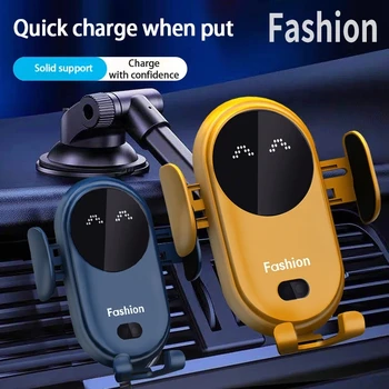  Безжично Зарядно За Кола Qi За Смартфон Автомобилното Безжично Зарядно 10 W Бързо Зареждане На Кола За Телефон