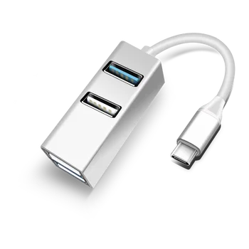  Високоскоростен USB 3.0 HUB Мулти USB Сплитер 4 Порта, Удължител за Няколко USB Удължител Компютърни Аксесоари За Преносими КОМПЮТРИ