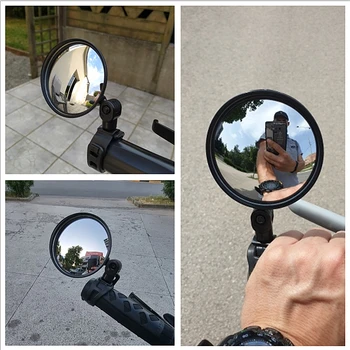  Електрически скутер планинско колоездене огледалото за обратно виждане на 360 градуса, регулируема широкоугольное куполна безопасно огледало за обратно виждане аксесоари за велосипеди