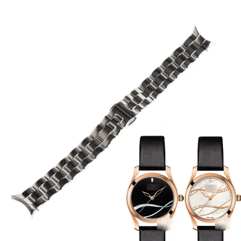  Каишки за ръчни часовници WENTULA за тисо T112.210 1853 от неръждаема стомана със солидна каишка женски въжета за часа