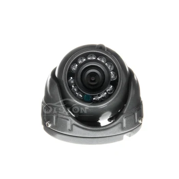  Камера AHD наблюдение HD ВИДЕОНАБЛЮДЕНИЕ Сива Мини Камера Dom за Помещения с 2.0 MP 4 Pin 3.6 ММ Метална Камера за Нощно Виждане Автомобилен Видеорекордер За Автобус