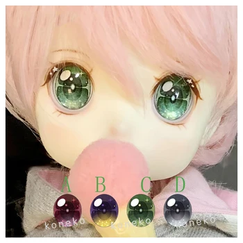  Куклени очи 10 мм-18 мм-24 мм куклени очи с метален ефект куклени мультяшные очите за 1/8 1/4 1/6 1/3 BJD аксесоари за кукли bjd очните ябълки