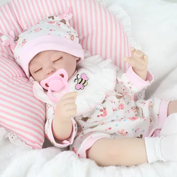  Меки Силиконови Винил Кукли 45 см Reborn Baby Ръчно изработени Тканевое Тялото Реалистични Детски играчки за Детски игри подаръци за рожден ден