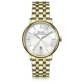  Модерен Мъжки Часовник от Неръждаема Стомана Top Brand Luxury Sports Хронограф KLAS Brand