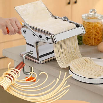 Ножевая Битова Машина за приготвяне на Спагети, Малка Многофункционална Ръчно Търкаляне на кожата Jiaozi Wonton