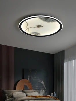  Осветление за домашно Осветление светлина на тавана LED съвременен китайски емайла от Стъкло за спални и столова