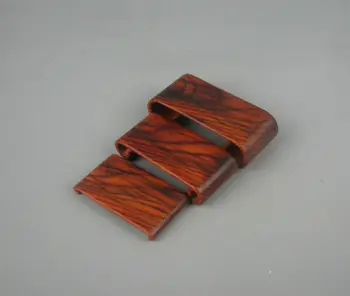  Поставка за рафтове от Порцелан с дърворезба от червено дърво 1 комплект 3ШТ палисандър малка дървена основа