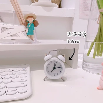  Ретро Digital alarm clock Набиране на Номер през Цялата Двойна Камбанка Игла Настолни Часовници, Настолни Часовници за Детска Стая Декорация на Дома