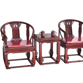  Стол от масивно Дърво В Китайски стил от Епохата на Мин и Цин Ретро, имитация на розово дърво, Класически Антични Репродукция на Мебели, Стол, Двореца Стол