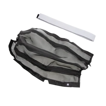  Текстилен калъф с цип, за Защита на шасито от прах и Вода, Мрежест джоб за 1/10 Arrma Big Rock TRAXXAS E-MAXX MAXX HPI FLUX RC Кола