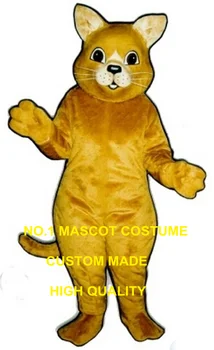  златна Котка талисман костюм високо качество на нов потребителски реалистичен златна котка тема аниме cosplay костюми за карнавал маскарадное рокля 2723