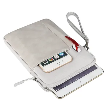  Преносим Пътен Калъф за Съхранение на Водоустойчив Калъф за Лаптоп Калъф с Цип Чанта за iPad mini Таблет 8 инча
